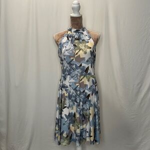 Floral Halter Dress